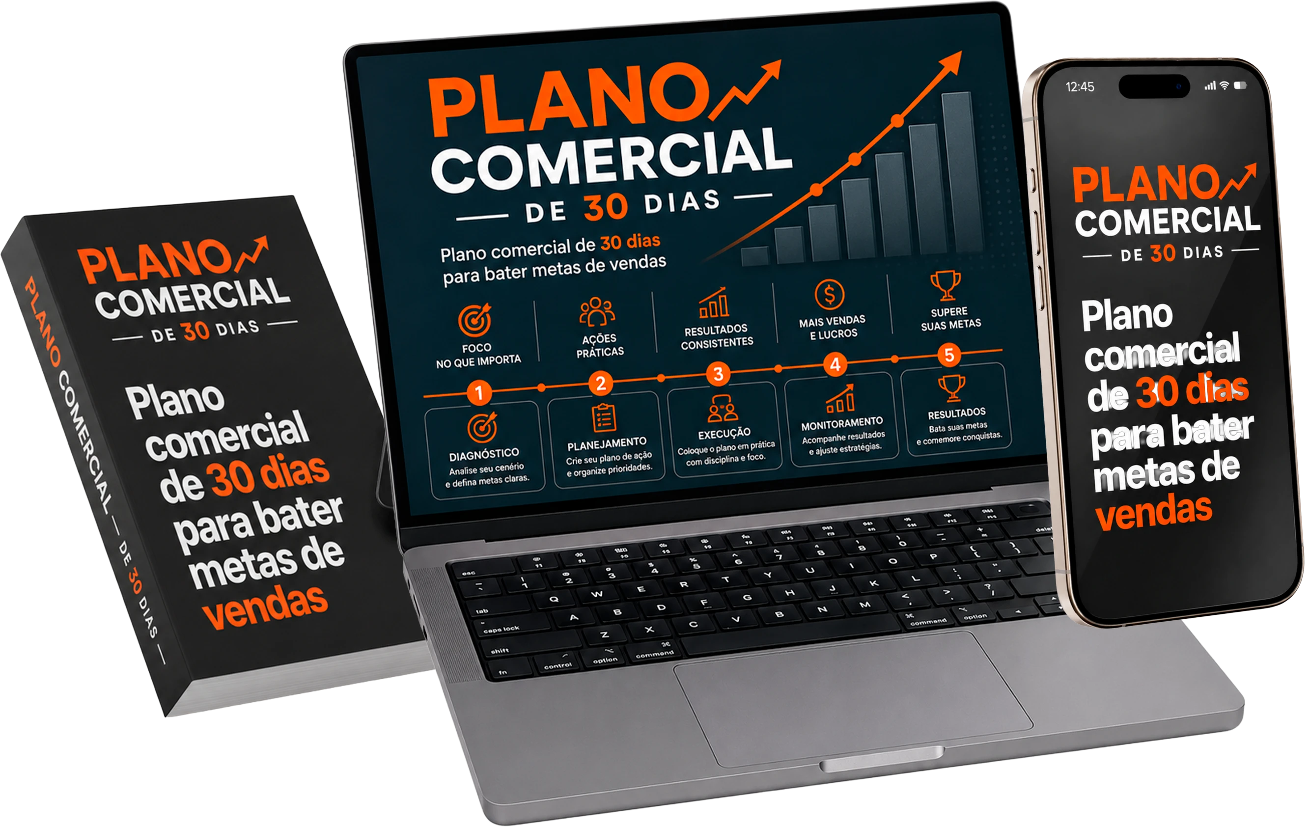 Mockup do Plano Comercial de 30 Dias